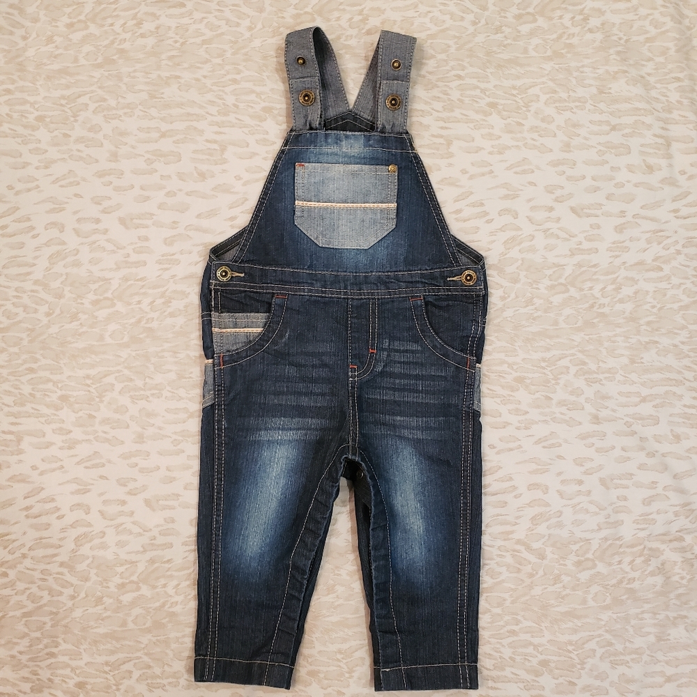 BABY PATCH Denim Overalls 12-18
